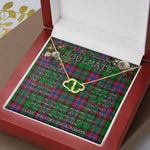 To My Beautiful Soulmate Necklace In Your Eyes I Have Found My Home Clan McGeachie Tartan Forever Love Necklace Tartan Gift for Girlfriend Everlasting Love Necklace