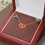 To My Beautiful Soulmate Necklace In Your Eyes I Have Found My Home Clan Fraser Weathered Tartan Everlasting Love Necklace