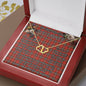 To My Beautiful Soulmate Necklace In Your Eyes I Have Found My Home Clan Fraser Weathered Tartan Everlasting Love Necklace