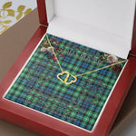 To My Beautiful Soulmate Necklace In Your Eyes I Have Found My Home Clan Graham of Montrose Ancient Tartan Forever Love Necklace Tartan Gift for Girlfriend Everlasting Love Necklace