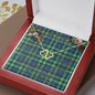 To My Beautiful Soulmate Necklace In Your Eyes I Have Found My Home Clan Graham of Montrose Ancient Tartan Forever Love Necklace Tartan Gift for Girlfriend Everlasting Love Necklace