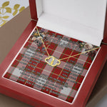 To My Beautiful Soulmate Necklace In Your Eyes I Have Found My Home Clan MacFie Tartan Forever Love Necklace Tartan Gift for Girlfriend Everlasting Love Necklace