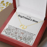 Mother-In-Law Necklace, Gift To My Boyfriend's Mom Necklace, Gift For Future Mother-In-Law, Mother's Day Everlasting Love Necklace