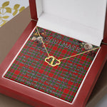 To My Beautiful Soulmate Necklace In Your Eyes I Have Found My Home Clan Drummond Of Perth Tartan Forever Love Necklace Tartan Gift for Girlfriend Everlasting Love Necklace