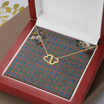To My Beautiful Soulmate Necklace In Your Eyes I Have Found My Home Clan MacIntyre Ancient Tartan Forever Love Necklace Tartan Gift for Girlfriend Everlasting Love Necklace