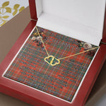 To My Beautiful Soulmate Necklace In Your Eyes I Have Found My Home Clan MacDougall Ancient Tartan Forever Love Necklace Tartan Gift for Girlfriend Everlasting Love Necklace