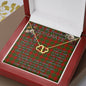 To My Beautiful Soulmate Necklace In Your Eyes I Have Found My Home Clan Cheyne Tartan Everlasting Love Necklace