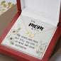 Mom Necklace Gift - Love You Always And Forever - Mother's Day Gift, Mother's Day Everlasting Love Necklace