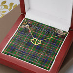 To My Beautiful Soulmate Necklace In Your Eyes I Have Found My Home Clan Reid Tartan Forever Love Necklace Tartan Gift for Girlfriend Everlasting Love Necklace