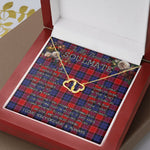To My Beautiful Soulmate Necklace In Your Eyes I Have Found My Home Clan Haldane Tartan Everlasting Love Necklace