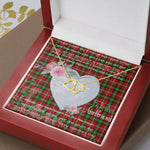 Scotstee Shop - To My Beautiful Girlfriend Valentine Necklace Clan Boyd Tartan Gift for Girlfriend Everlasting Love Necklace