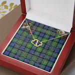 To My Beautiful Soulmate Necklace In Your Eyes I Have Found My Home Clan Gordon Old Ancient Tartan Forever Love Necklace Tartan Gift for Girlfriend Everlasting Love Necklace