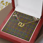 To My Beautiful Soulmate Necklace In Your Eyes I Have Found My Home Clan Kinninmont Tartan Everlasting Love Necklace