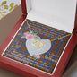 Scotstee Shop - To My Beautiful Girlfriend Valentine Necklace Clan Bethune Tartan Gift for Girlfriend Everlasting Love Necklace