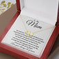 Mom Necklace - To My Mom - Love You Always And Forever, Mother's Day Everlasting Love Necklace