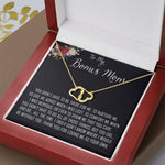 To My Bonus Mom Necklace, Thank You For Everything Mother's Day Gift For Mom Mother's Day Everlasting Love Necklace