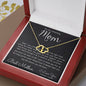 To My Mom Necklace, To My Beautiful Mom Necklace, Mother's Day Gift For Mom From Son, Thank You Mom Mother's Day Everlasting Love Necklace