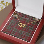 To My Beautiful Soulmate Necklace In Your Eyes I Have Found My Home Clan Lindsay Tartan Everlasting Love Necklace