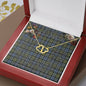 To My Beautiful Soulmate Necklace In Your Eyes I Have Found My Home Clan Campbell Faded Tartan Everlasting Love Necklace
