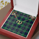 To My Beautiful Soulmate Necklace In Your Eyes I Have Found My Home Clan Abercrombie Tartan Everlasting Love Necklace