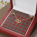 To My Beautiful Soulmate Necklace In Your Eyes I Have Found My Home Clan MacBain Tartan Forever Love Necklace Tartan Gift for Girlfriend Everlasting Love Necklace