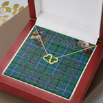 To My Beautiful Soulmate Necklace In Your Eyes I Have Found My Home Clan Glen Ancient Tartan Forever Love Necklace Tartan Gift for Girlfriend Everlasting Love Necklace