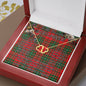 To My Beautiful Soulmate Necklace In Your Eyes I Have Found My Home Clan MacAulay Tartan Forever Love Necklace Tartan Gift for Girlfriend Everlasting Love Necklace