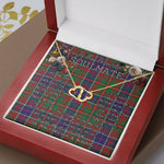 To My Beautiful Soulmate Necklace In Your Eyes I Have Found My Home Clan Adam Ancient Tartan Everlasting Love Necklace