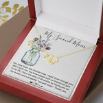 Mom Necklace, Bonus Mom Necklace Gift For Stepmom Necklace, Mother's Day Everlasting Love Necklace
