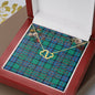 To My Beautiful Soulmate Necklace In Your Eyes I Have Found My Home Clan Flower Of Scotland Tartan Everlasting Love Necklace