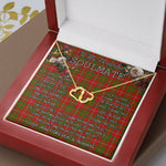 To My Beautiful Soulmate Necklace In Your Eyes I Have Found My Home Clan Hay Ancient Tartan Everlasting Love Necklace