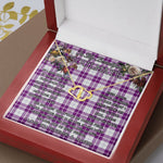 To My Beautiful Soulmate Necklace In Your Eyes I Have Found My Home Clan Dunlop Dress Tartan Forever Love Necklace Tartan Gift for Girlfriend Everlasting Love Necklace