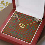 To My Beautiful Soulmate Necklace In Your Eyes I Have Found My Home Clan Gartshore Tartan Forever Love Necklace Tartan Gift for Girlfriend Everlasting Love Necklace