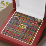 To My Beautiful Soulmate Necklace In Your Eyes I Have Found My Home Clan Drummond Of Strathallan Tartan Forever Love Necklace Tartan Gift for Girlfriend Everlasting Love Necklace