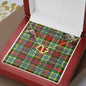 To My Beautiful Soulmate Necklace In Your Eyes I Have Found My Home Clan Dundee Tartan Forever Love Necklace Tartan Gift for Girlfriend Everlasting Love Necklace
