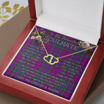 To My Beautiful Soulmate Necklace In Your Eyes I Have Found My Home Clan Wardlaw Tartan Everlasting Love Necklace