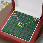 To My Beautiful Soulmate Necklace In Your Eyes I Have Found My Home Clan Duncan of Sketraw Tartan Forever Love Necklace Tartan Gift for Girlfriend Everlasting Love Necklace