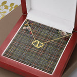 To My Beautiful Soulmate Necklace In Your Eyes I Have Found My Home Clan Scott Weathered Tartan Everlasting Love Necklace