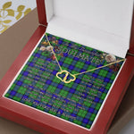 To My Beautiful Soulmate Necklace In Your Eyes I Have Found My Home Clan Armstrong Tartan Everlasting Love Necklace