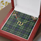 To My Beautiful Soulmate Necklace In Your Eyes I Have Found My Home Clan Blyth Tweeside District Tartan Everlasting Love Necklace