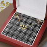 To My Beautiful Soulmate Necklace In Your Eyes I Have Found My Home Clan MenZies Modern Tartan Forever Love Necklace Tartan Gift for Girlfriend Everlasting Love Necklace