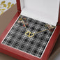 To My Beautiful Soulmate Necklace In Your Eyes I Have Found My Home Clan MenZies Modern Tartan Forever Love Necklace Tartan Gift for Girlfriend Everlasting Love Necklace