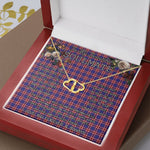 To My Beautiful Soulmate Necklace In Your Eyes I Have Found My Home Clan Laing of Archiestown Tartan Everlasting Love Necklace