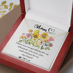 Mother Necklace - You Will Always Be In My Heart - Mother's Day Necklace, Mother's Day Everlasting Love Necklace