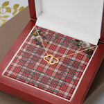 To My Beautiful Soulmate Necklace In Your Eyes I Have Found My Home Clan MacDougall Dress Tartan Forever Love Necklace Tartan Gift for Girlfriend Everlasting Love Necklace