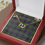 To My Beautiful Soulmate Necklace In Your Eyes I Have Found My Home Clan Ayrshire Tartan Everlasting Love Necklace