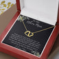Bonus Mom Necklace, Gift To My Other Mother Necklace, Gift For Bonus Mom Second Mom Mother's Day Everlasting Love Necklace