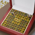 To My Beautiful Soulmate Necklace In Your Eyes I Have Found My Home Clan Jardine Yellow Tartan Everlasting Love Necklace
