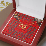 To My Beautiful Soulmate Necklace In Your Eyes I Have Found My Home Clan Burnett Modern Tartan Everlasting Love Necklace