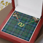 To My Beautiful Soulmate Necklace In Your Eyes I Have Found My Home Clan Urquhart Ancient Tartan Everlasting Love Necklace
